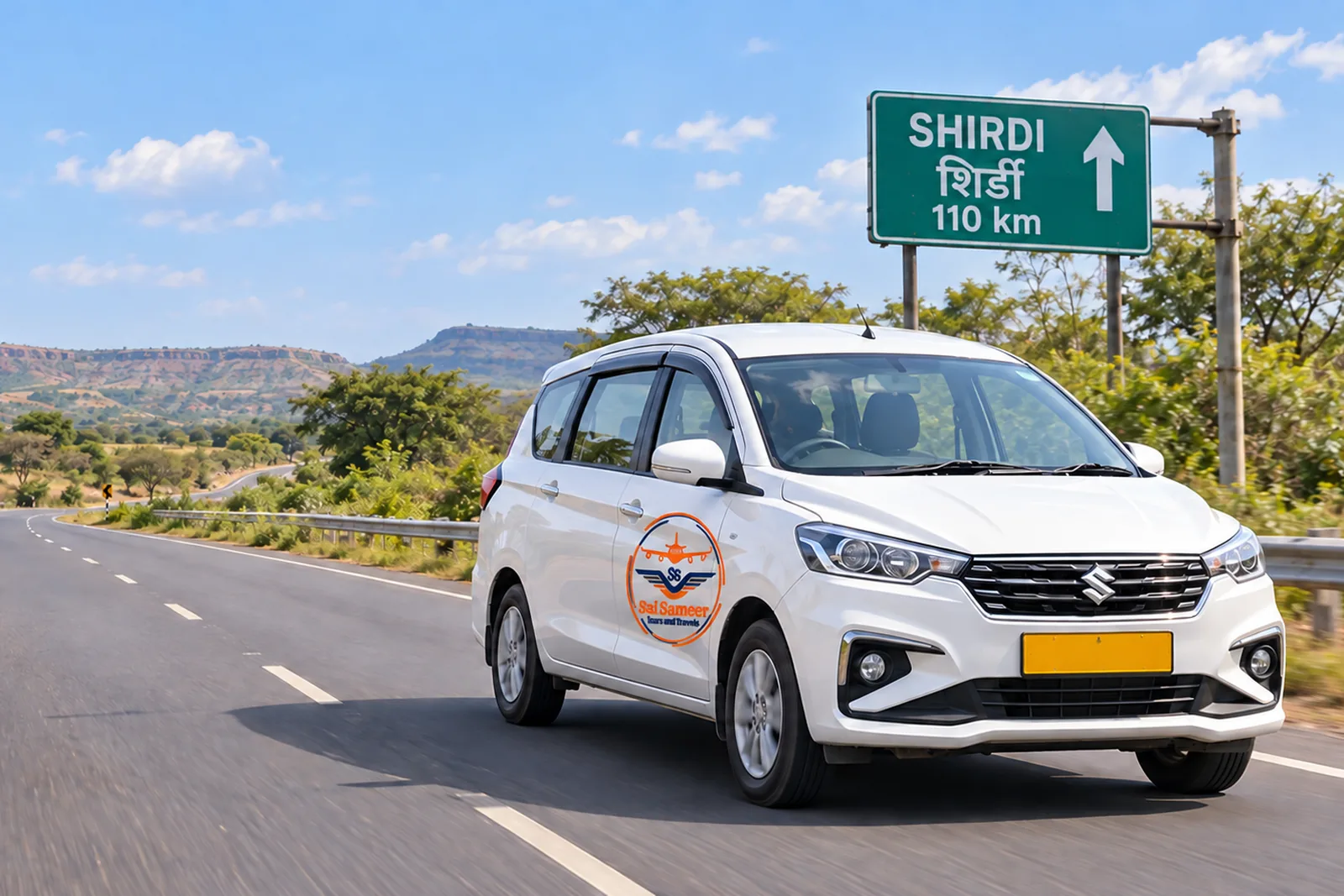 Chhatrapati Sambhajinagar (Aurangabad) to Shirdi cab route